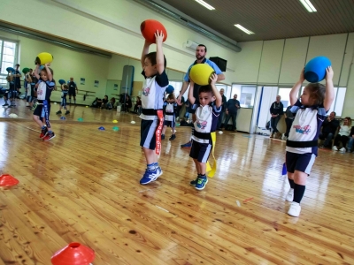 Rugbytots, un open day a Monza per scoprire la motricità con la palla ovale